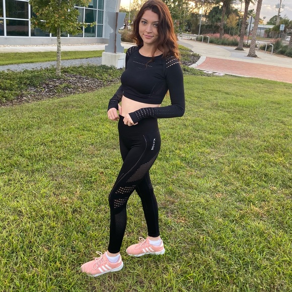 Orchid Long Sleeve Set (Black🖤) - Picture 4 of 5